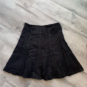 Atmosphere Black A-Line Skirt